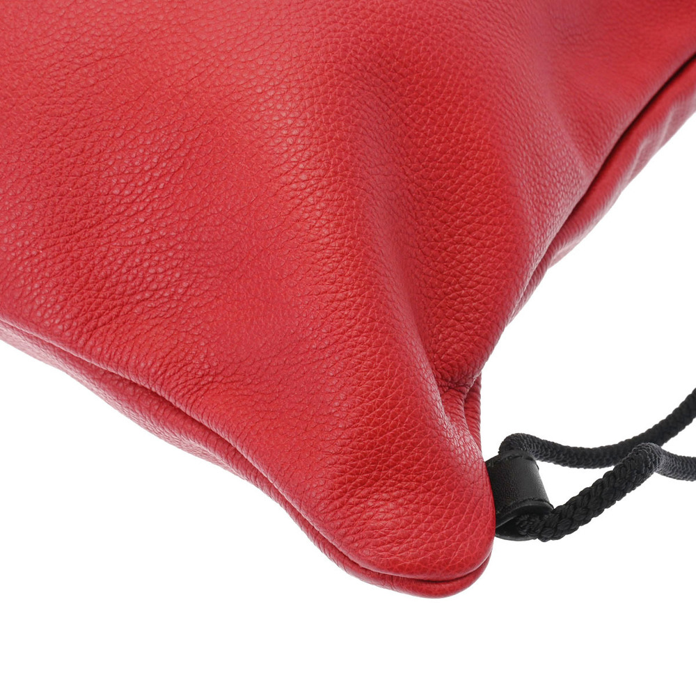 Gucci Drawstring Backpack Red Black Calfskin Dayp… - image 7